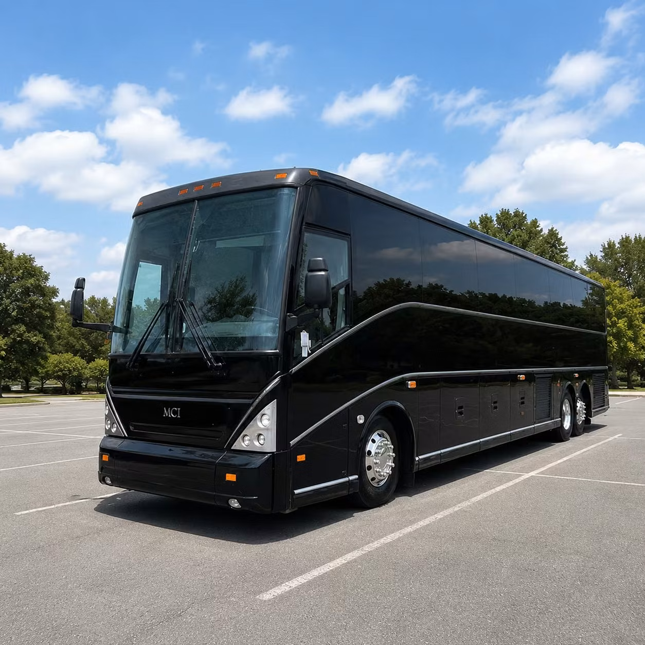 corporate shuttle bus service between parsippany troy hills office parks and transit hubs